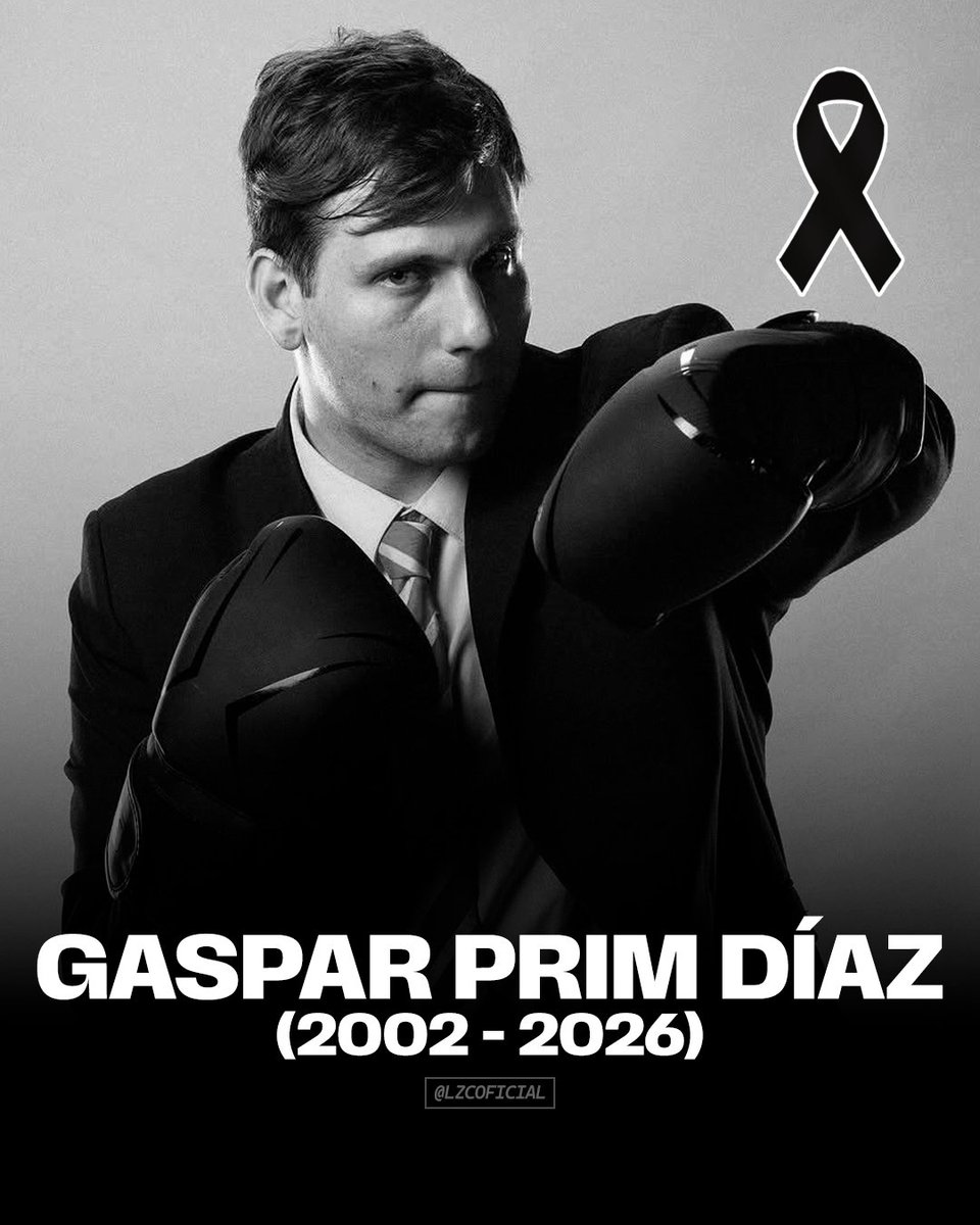LZCOficial's tweet photo. El día de hoy lamentamos informar que Oliver Tree, cantante y compositor, y Gaspar Prim, youtuber argentino, fallecieron en un accidente aéreo en Río de Janeiro, junto con cuatro pasajeros más. 

Oliver Tree fue reconocido internacionalmente por canciones como 'Life Goes On', 'Miss You', 'Cowboys Don't Cry' entre otras, además por sus colaboraciones con David Guetta, Robin Schulz, Diplo y Killer Mike y sus apariciones en shows de TV como Royal Crackers. 
 
Gaspi fue conocido por su humor irreverente en redes sociales, además de haber participado en La Velada del Año de 2025.

Descansen en paz.