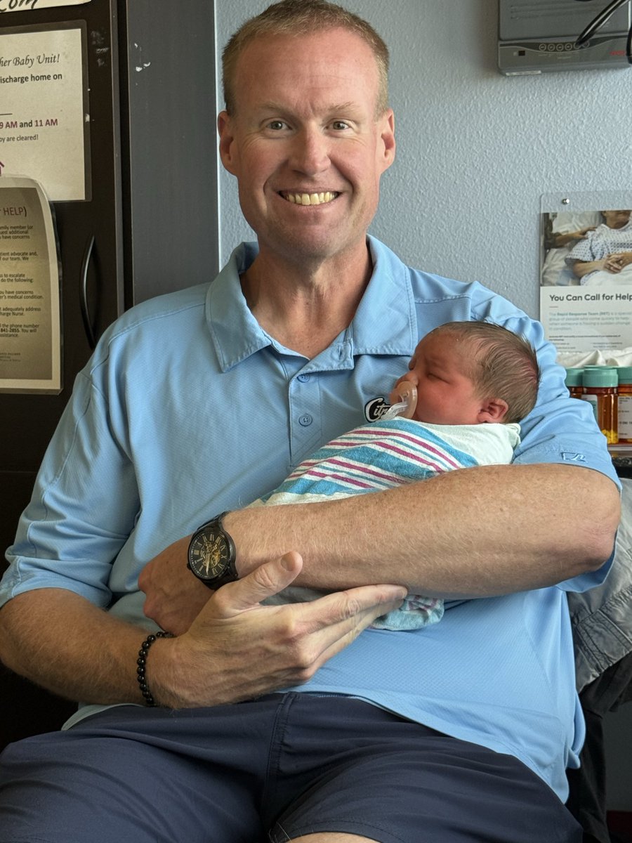 UCFJuggernaut's tweet photo. No pork today, just a little porky nephew! Meet Phillip, Juggys 9th Nephew, the JugCubs met him too! 9lbs 9oz, 6/12/26. Welcome to the world Phillip Michael! https://t.co/h2t1vPa0GB