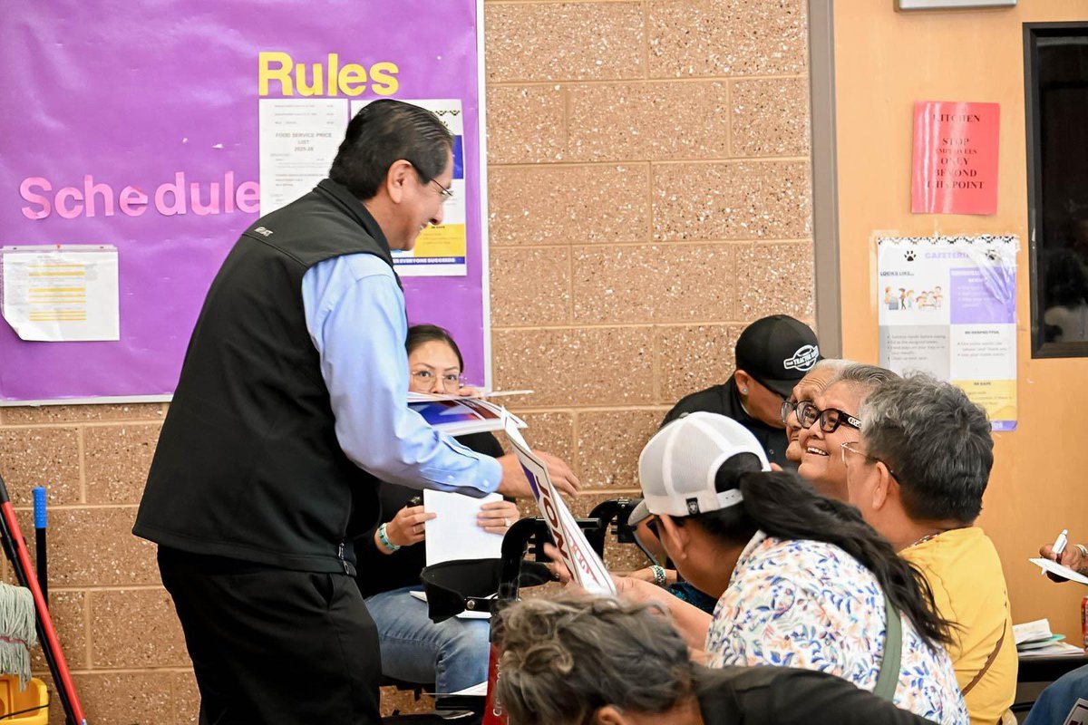 NezForAZ's tweet photo. I am honored to receive the endorsement and overwhelming support of the Western Navajo Agency Council, representing 19 chapters across Arizona. This endorsement reflects the strong grassroots support of chapter leaders and the communities they serve. https://t.co/mgenqgY7no