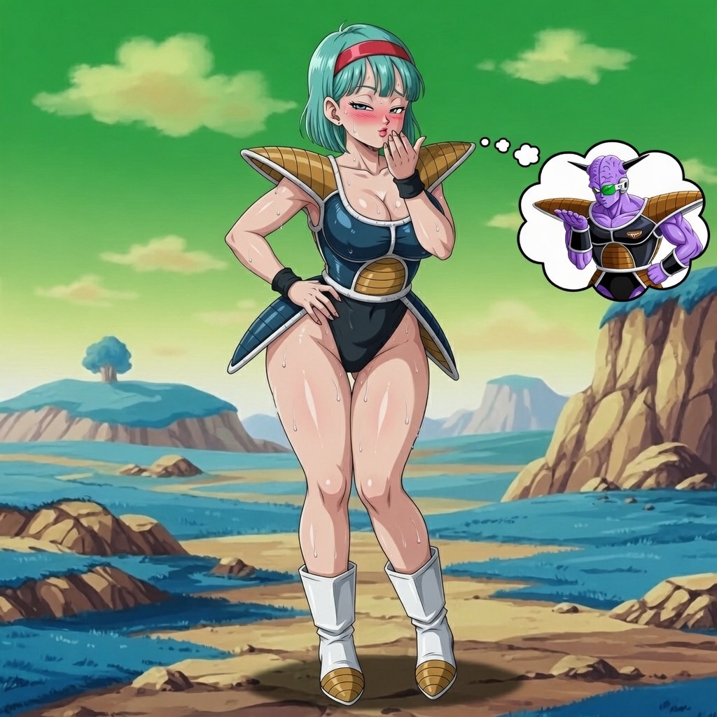 AFMan200's tweet photo. Captain Bulma at your service

#BodySwap #Bulma #Ginyu #DragonBall #入れ替わり #ブルマ #ドラゴンボール #ギニュー #女体化 https://t.co/emH4QIoKMO