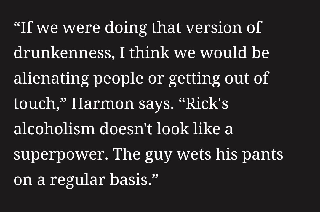 scouwtte's tweet photo. rick pisses himself often confirmed to be canon https://t.co/QLRq0x1cxg