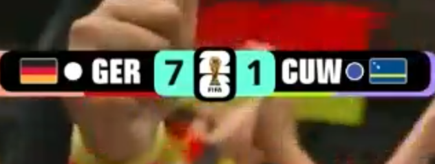goddek's tweet photo. Brazilians watching this score like it’s a horror movie they’ve already seen. https://t.co/uOMtyAqcGQ