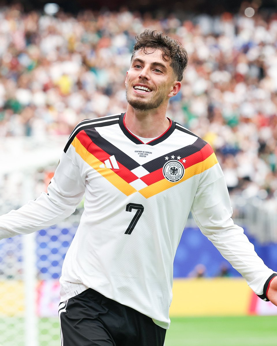 brfootball's tweet photo. Kai Havertz vs. Curaçao: ⚽⚽ https://t.co/qDXGt9BChm