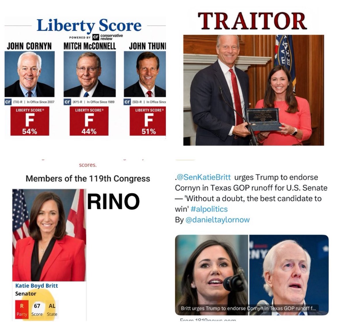 SMaga808's tweet photo. @commonsens77 @SenKatieBritt @POTUS https://t.co/QDNQAJftk6