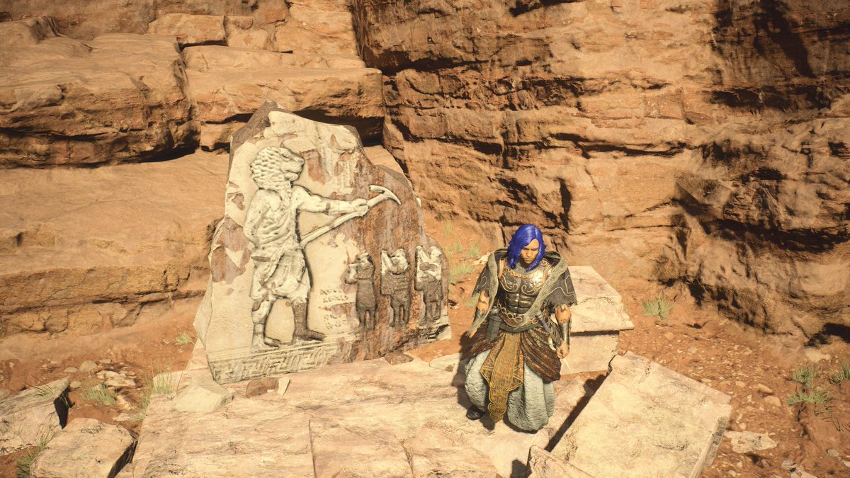 DragonicWrath's tweet photo. Found this in Dragon's Dogma 2. BTW my arisen is named Acnologia after the dragon from Fairy Tail. You can examine the picture for some lore text. https://t.co/R78VBNesB5