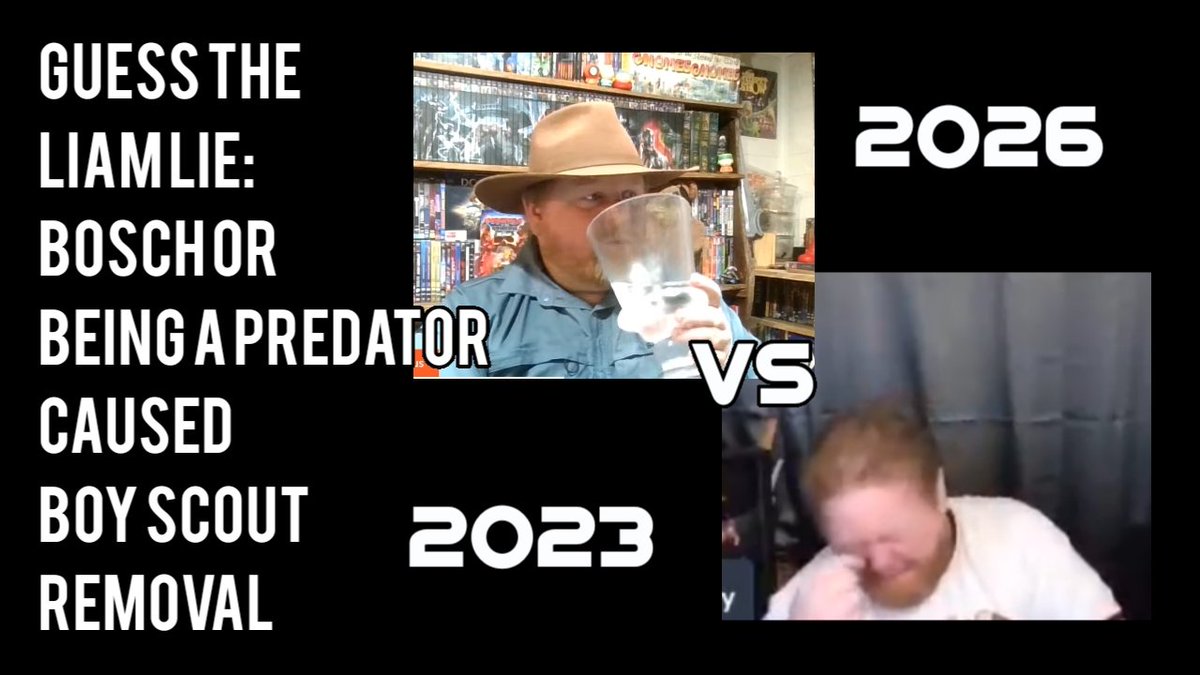 DarkGiftComics's tweet photo. Let's Play a Game!

#Comicsgate #OGCG

Guess the Liam Lie: Did Bosch Fawstin Get Liam Kicked from Scouts? 
https://t.co/SXI9B6Dsdu https://t.co/yAHWbauKrh
