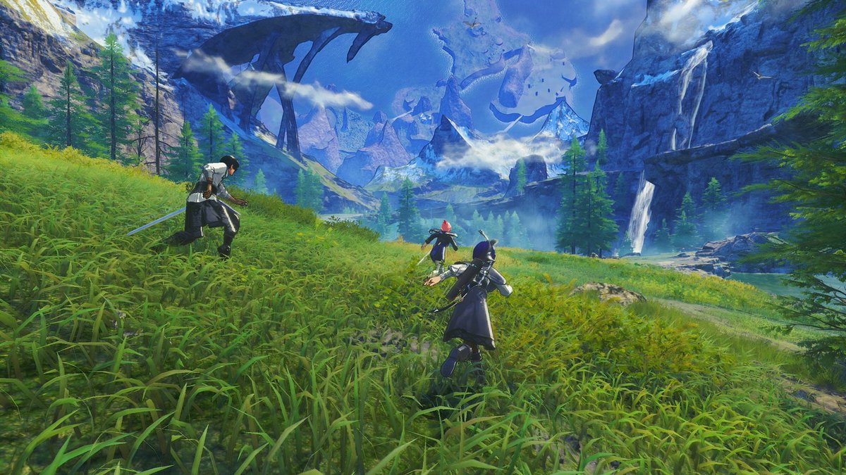OwlickWho's tweet photo. On pondering Xenoblade Genesis

The school setting I think is a set up and something tragic happens

But will still be a constant as it's rebuilt

Also thinkin prequel vibes and how this location plays into the larger lore https://t.co/zvFYxzio7h