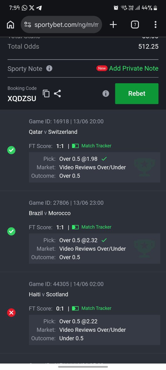 bobbyzee27's tweet photo. @Satoshiofbenin @SportyBet @BetAmazing1 @Betexwinn @BETFUSE1 @DavsmartMEDIA_1 @SportyBetNG Dem mark my own o https://t.co/xw1Yi0lQrB