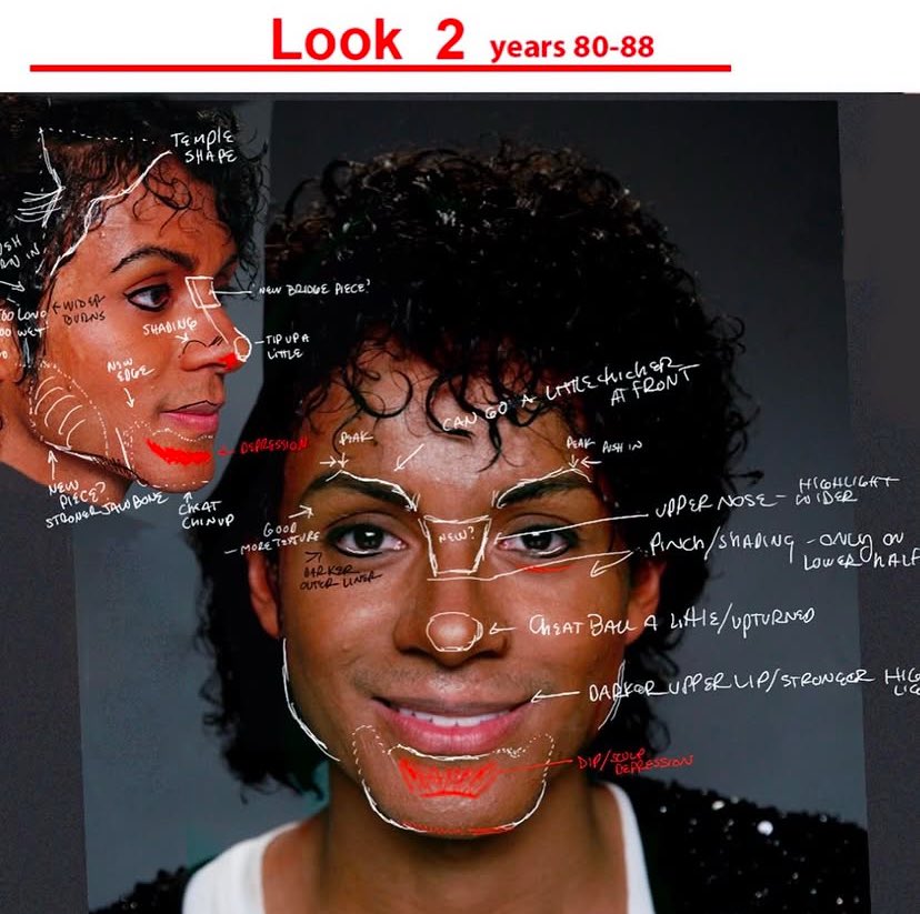 JaafarJNews's tweet photo. Bill Corso, o maquiador de Jaafar para o filme “Michael” e seus estudos. 

Bill explicou no seu IG que o objetivo não era transformar Jaafar em uma cópia exata de Michael, mas encontrar um equilíbrio entre preservar a identidade dele e aproxima-lo visualmente de Michael. https://t.co/y7yyZ2MTnj
