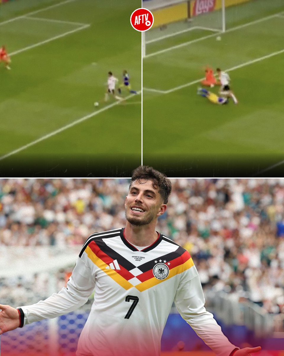 AFTVMedia's tweet photo. What a goal from Kai Havertz to make it 7-1 for Germany! 😮‍💨🇩🇪 https://t.co/T1cBR0BQpc