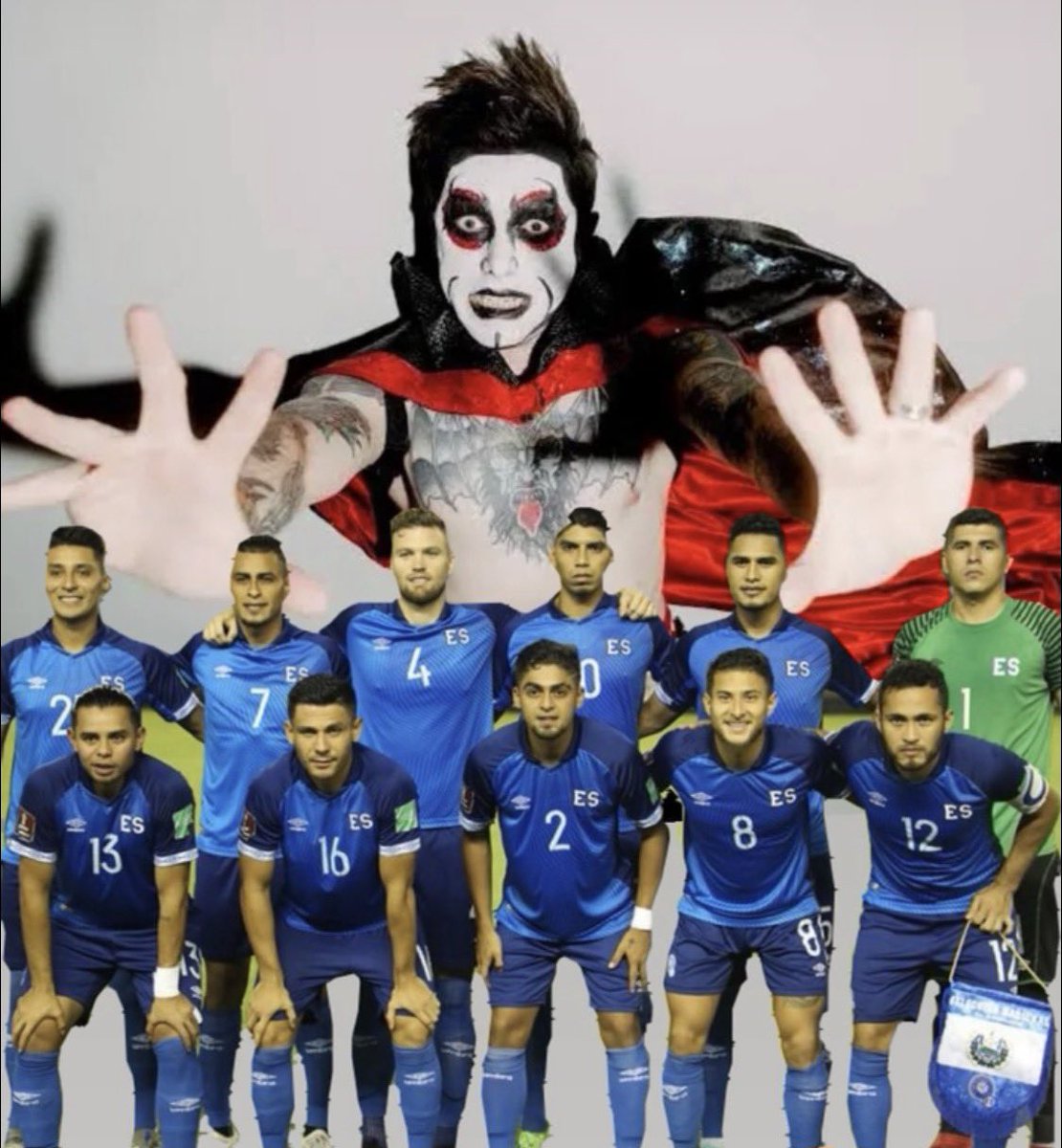 MarioAGonzalez's tweet photo. @DanhausenAD please uncurse @Laselecta__ 
El Salvador soccer fans have  suffered enough. https://t.co/TcLtg5luRi