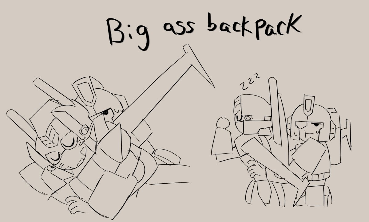 yomiups's tweet photo. Old doodle thingie from my priv but this is why i cannot see them cuddling at all /silly https://t.co/zB0TPLiHBQ