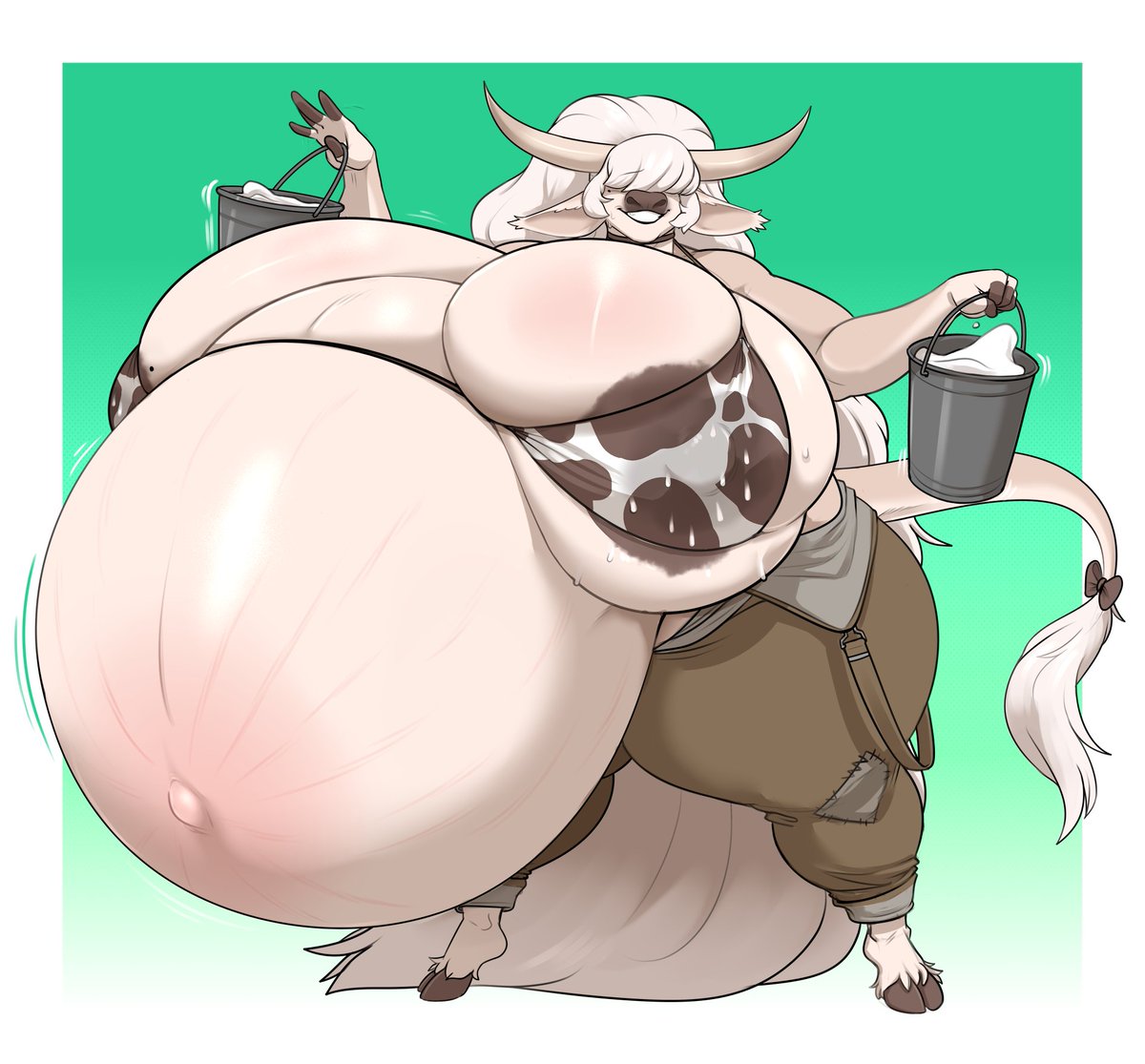 AleksTheBun's tweet photo. Cream handles herself very well, even while hugely pregnant. Guess she's a lot stronger than she looks huh?

Amazing Artwork by @Pink_Palooka 

Cream © me https://t.co/zN7oSadusB
