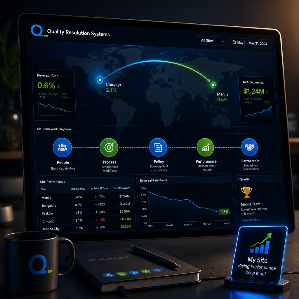 QtyResoSyst's tweet photo. We stop performance backsliding across sites. We align teams, systems, and goals. We deploy repeatable playbooks—the 5P Framework™—so gains stick and scale. Partner with us: https://t.co/l216cMC7qj #manufacturing #operations https://t.co/JM5DIHfMfB
