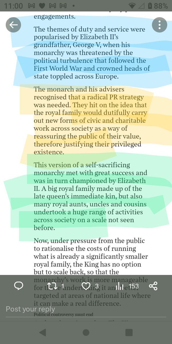 EAPoeEstNe19jan's tweet photo. @PunchDreamer @mona_lisa513 Their #FamilyUnity is PERFORMATIVE. #PrinceHarry revealed that aspect of #TheFirm in #Spare. The motto of #DutyAndService is to placate the public; in exchange for your tax funds, we work for you! It’s crap along with the #Windsor surname. #Evil #CrimeFamily @byetwit @barb_sl https://t.co/NuWHMxQauW