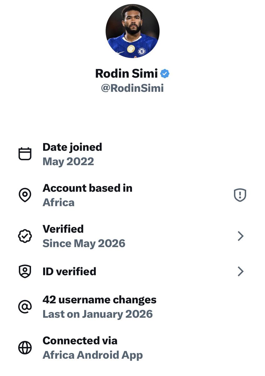 Johnnyappltmi5's tweet photo. @RodinSimi Imagine being a retarded bot from a gay African country talking shit when no one cares https://t.co/lW1upaiXIx