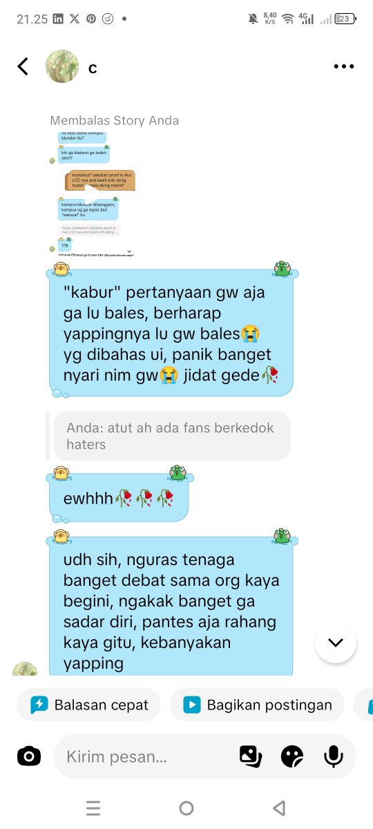 dweeste's tweet photo. ini orang gila daritadi aneh banget sumpah. sampe ngatain fisik gue segala macem. buzzer sinting😭😭 https://t.co/wdmL8vc4R1
