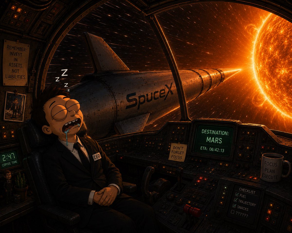 SittinBullish's tweet photo. @AIDRIVR @elonmusk SpuceX 🚀
Testing FSD in full effect https://t.co/2DTjbmIdtL