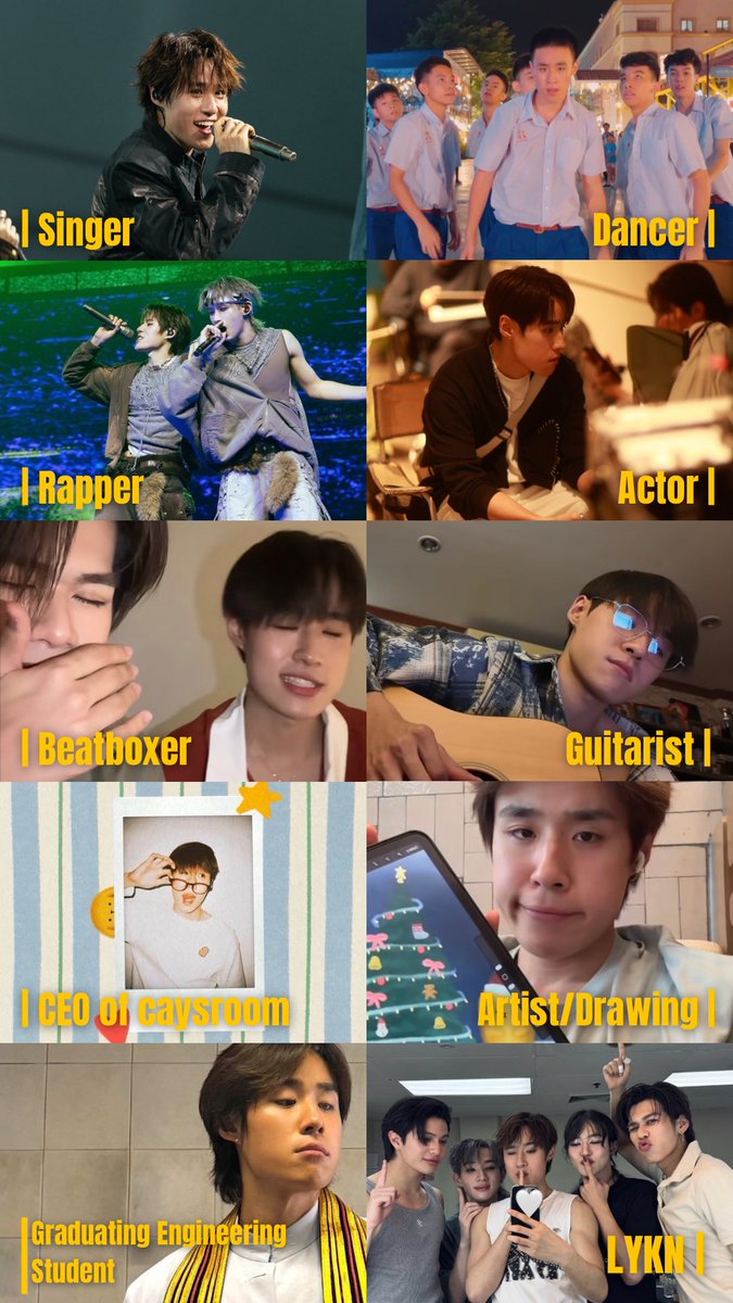 narak_pi's tweet photo. One of the most admirable things about Nut is his versatility and dedication. It’s so inspiring to see someone continuously pursue different passions. This isn’t probably the full list. 🥜🥹🩷

#nnutdan https://t.co/V9Mpr7yVyM