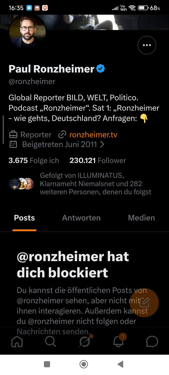 afd_oma's tweet photo. @der_joe_black @ulfposh @ronzheimer @argonerd @OERRBlog @BerlinReporter @ben_brechtken @aleksteske Recht dünnhäutig der Bursche @ronzheimer https://t.co/soBCGD9hsm
