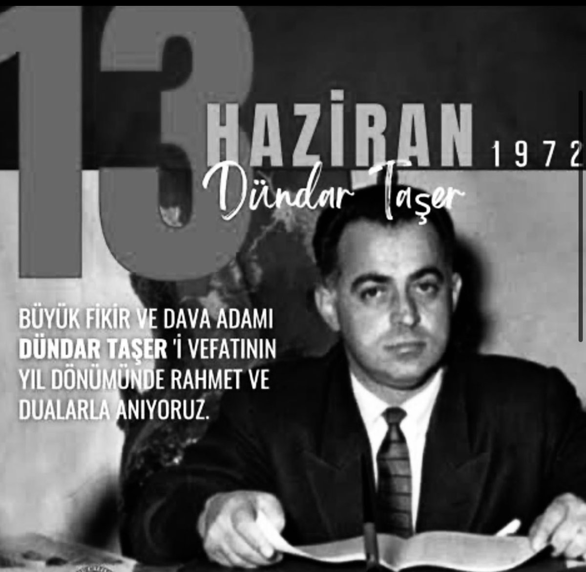 EBalkanlar06's tweet photo. Uçmağa varışının 
54.sene-i devriyesinde #DündarTAŞER Komutanımızı Saygı, minnet ve rahmetle anıyoruz.
Tini şad Türk ırkı sağ olsun

“Taşer'ın aforizmaları, bir milletin ancak kendi kültürel mirasına ve tarih bilincine sahip çıkarak geleceğini inşa edebileceğini savunur.” 🇹🇷🤘🇹🇷 https://t.co/nqcjAN7Y5F