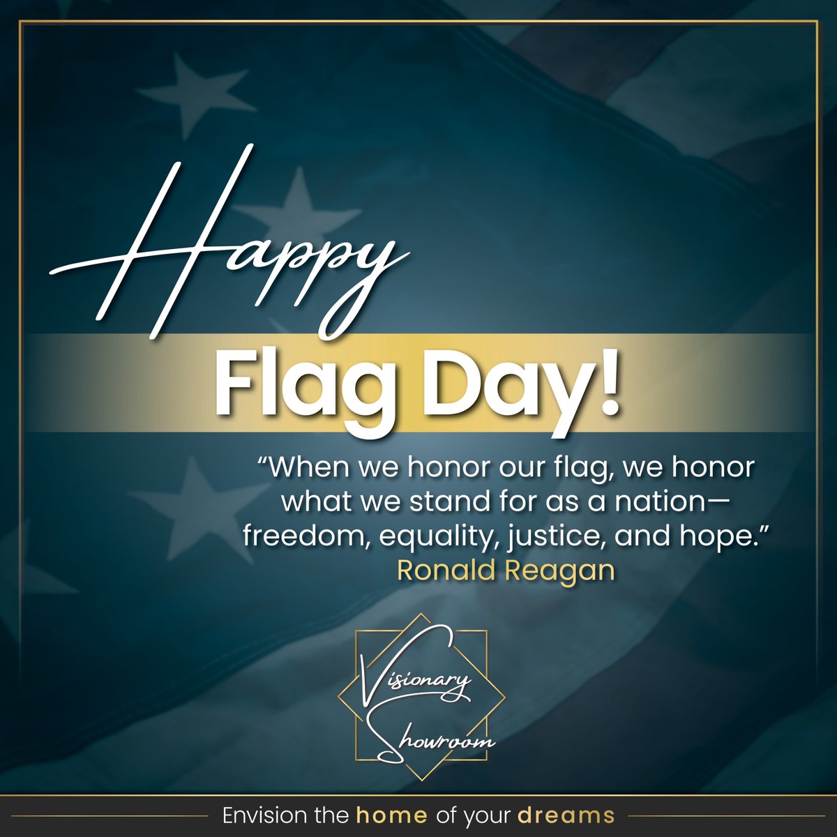 visionary_sr's tweet photo. Happy Flag Day from Visionary Showroom 🇺🇸

Today we’re celebrating the stars and stripes and the pride, freedom, and unity they represent. Wishing everyone a safe and wonderful Flag Day weekend! https://t.co/Kq9WXW4777