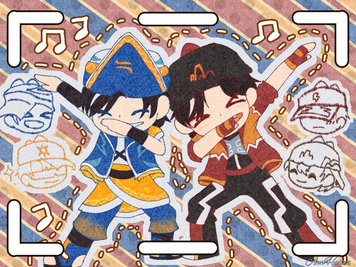 Itsmezahrinn's tweet photo. Only Gentar and Sopan were singing happily 🎶🎶
#BoBoiBoy #boboiboygentar #boboiboysopan #boboiboyfanart https://t.co/IcRpixhBUz