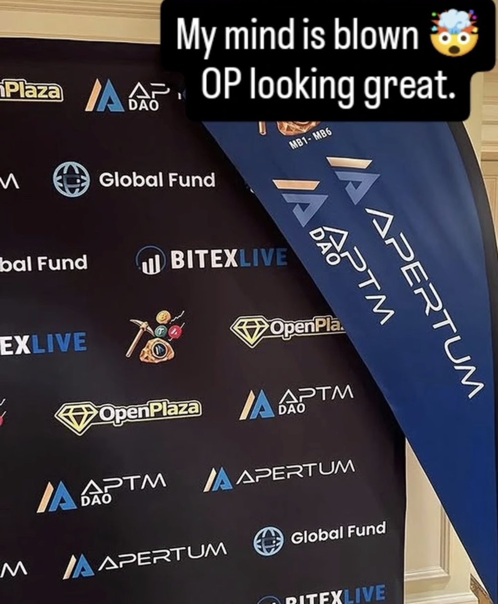 dao1_official's tweet photo. Asia Hustle Event in Hong Kong 🇭🇰

@Apertum_io @mycapitalglobal @bitexlive 
$APTM #ApertumDAO #Apertum #APTM #HongKong https://t.co/M8fx4wKmw1