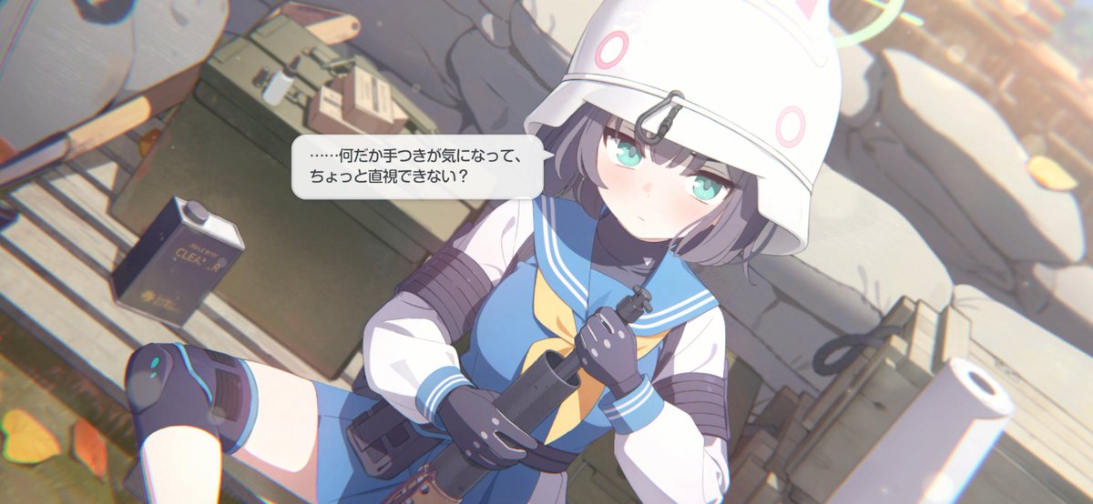 EGOMA960's tweet photo. 突然ですがサキ好きポイントを
語らせてください。

メモロビのコレ。

サキは手を上下に動かす手つきを
｢いやらしい行為｣
と認識しているのですよ。

めちゃくちゃエロいと思います。

どこで学んだんでしょうね。
SRTの教本には
性的知識が書いてあるのかな？

サキは真面目ですから教本の内容を
全て理解しているはずですよね。

つまりサキは性的知識が豊富な
エッチ生徒だという事になります。

初夜でリードしようとしますが
ゴムを上手くつけられず
慌てる姿が容易に想像出来ますね。

結局ラブラブ子作りをしてしまい、
｢こんなに射精して…デキたらどうするんだ…バカ♡｣
と満足そうなサキに
｢教本に子育ては書いてないの？｣
って聞いて呆れられたい。
これからの夫婦生活で一緒に
新しい本を書こうか。

普段アオバアオバ言ってる私ですが
サキの愛を語るとどうしても
気持ち悪くなってしまう……

え？いつもキモイから大丈夫？
私は声を殺して泣きました。