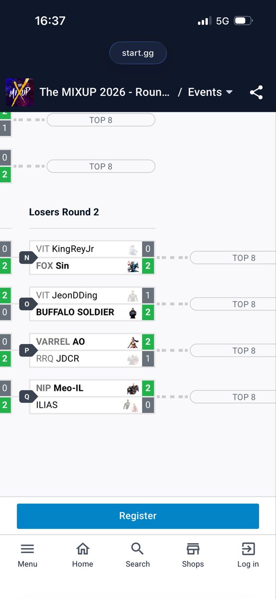 BUFFAL0SOLD1ER's tweet photo. After losing in pools to @qudans1987 i managed to qualify for top 8. lets see how far we can take it https://t.co/vUQvTyoIG6