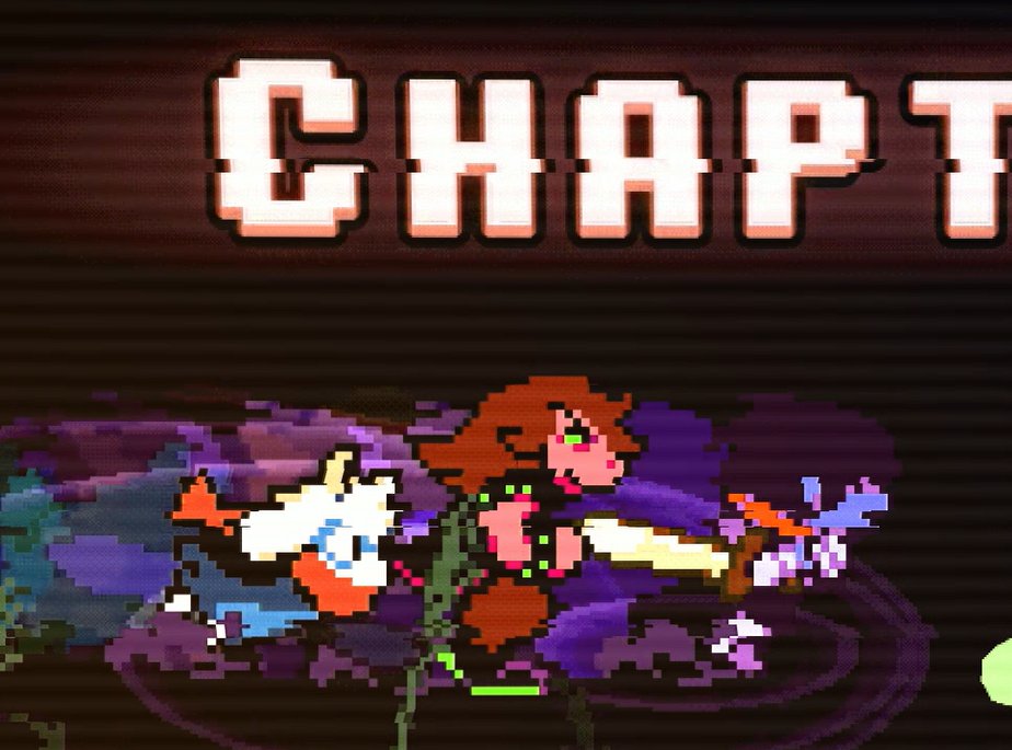 NioumMC's tweet photo. FUN FACT - In the Trailer, if you hue shift the colors of the CHAPTER 5 text into the Second Sanctuary colors, The pink color becomes a goldish orange

Pink and gold

#DELTARUNE #THEORY https://t.co/TqfOEZw8qz