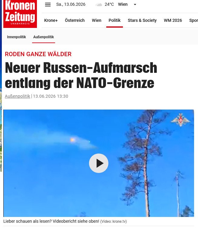 kaeferboeck's tweet photo. 🇦🇹 Irreführende beunruhigende Nachrichten waren vor 10 Jahre noch strafbar

Von einem irreführenden Russenaufmarsch zu sprechen wäre vor 10 Jahren noch verboten gewesen. Dieser Paragraph wurde ersatzlos gestrichen.

"Der § 276 StGB („Verbreiten von beunruhigenden Gerüchten“) Wer „falsche, beunruhigende Gerüchte“ verbreitete, die geeignet waren, die öffentliche Ruhe zu stören, machte sich strafbar."

Interessanter Weise wurde genau in diesem Jahr 2015 Agenda 2030 von Österreich verifiziert. Was für ein Zufall auch, dass sie dann gleich den 276'iger abgeschafft hatten

nebenbei angemerkt 👇
Angenommen der Westen hätte sein Versprechen eingehalten und die NATO nicht bis an die Grenzen Russland erweitert, dann wäre es gar nicht möglich an der NATO Grenze aufzurüsten.

(Gesetz unten in Teil 2)

#politik @krone_at #orf #zib #zib1 #zib2 #ukraine #russland #putin #ukrainekrieg 

https://t.co/6gnvIiVFIa