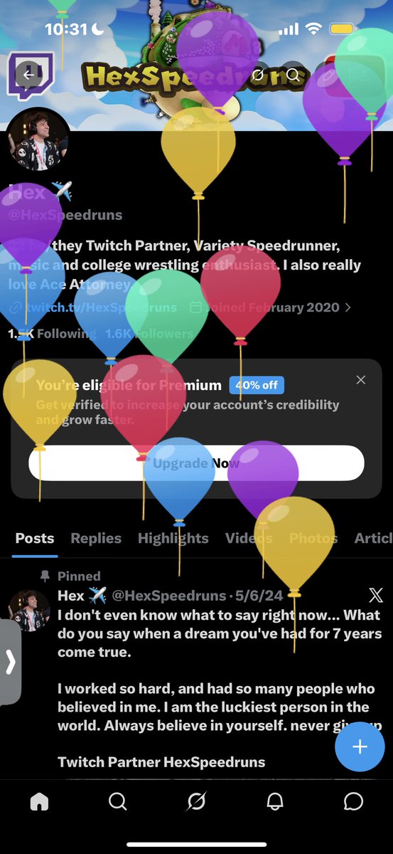 Hex ✈️@ SGDQ2026 tweet media