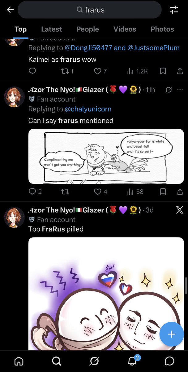 𝓐ᴢᴏr The Nyo!🇮🇹Glazer (🌹💜🌻) tweet media