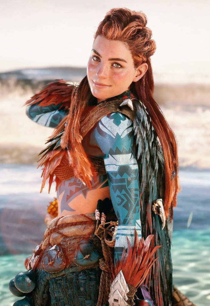 irlneu's tweet photo. @WanderleyMajes1 A aloy pelo menos consertaram. Tem Forspoken tbm que a atriz não chega ser feia mas no jogo ta uma cracuda kkkkkkk https://t.co/Q5vPwRAGCS