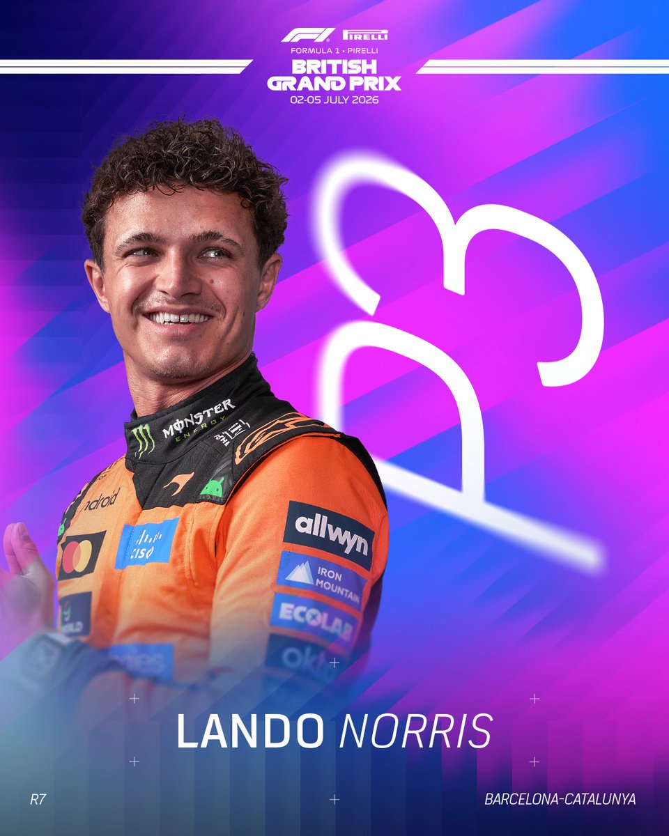 SilverstoneUK's tweet photo. Lando claims the final podium place 🏆

#BarcelonaGP #F1 https://t.co/646UM4HmTP