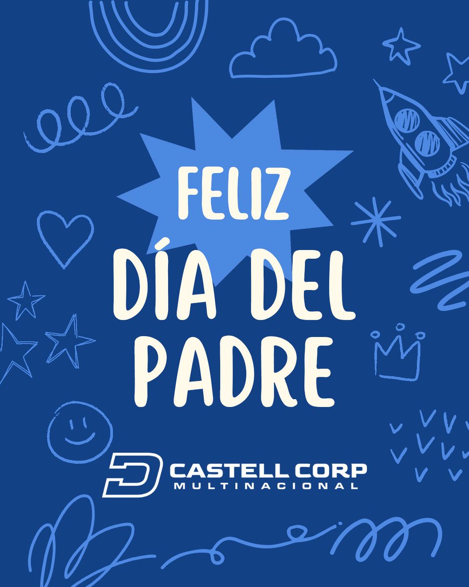 DcastellCorp's tweet photo. 👨‍👧‍👦 ¡Feliz Día del Padre!
En este mes de junio, rendimos homenaje a quienes con amor, esfuerzo y sabiduría construyen un mejor futuro para sus familias.
💙 Gracias papá por ser nuestro ejemplo y fortaleza cada día.
🌟 ¡Celebremos juntos su entrega incondicional!
#FelizDíaDelPadre https://t.co/rlfcBIqlvR