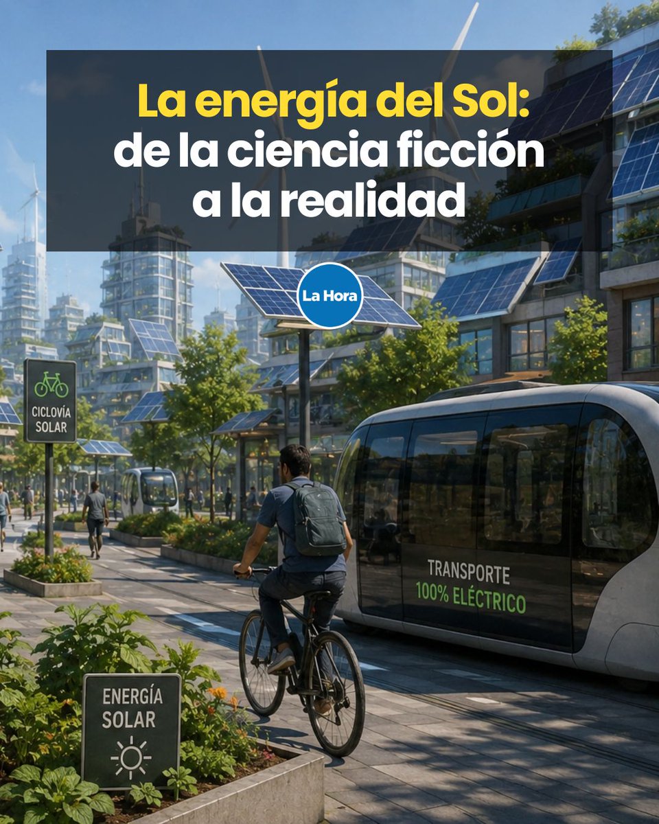 horatungurahua's tweet photo. La ciencia ficción imaginó sociedades impulsadas por energía limpia mucho antes de que los paneles solares se convirtieran en una tecnología accesible. La nota ▶️ https://t.co/1ORMbX2746 https://t.co/oepS5zyfFS