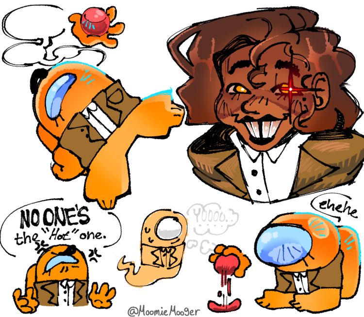 dorkjima's tweet photo. There needs to be MORE ORANGE!!! #amongusshow #amongus https://t.co/gkouC2JIIf