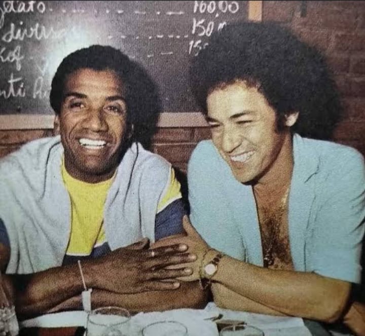 acervobenjor23's tweet photo. Benjor e Bebeto 
Viva o samba rock https://t.co/cuZ6Y4wNlq