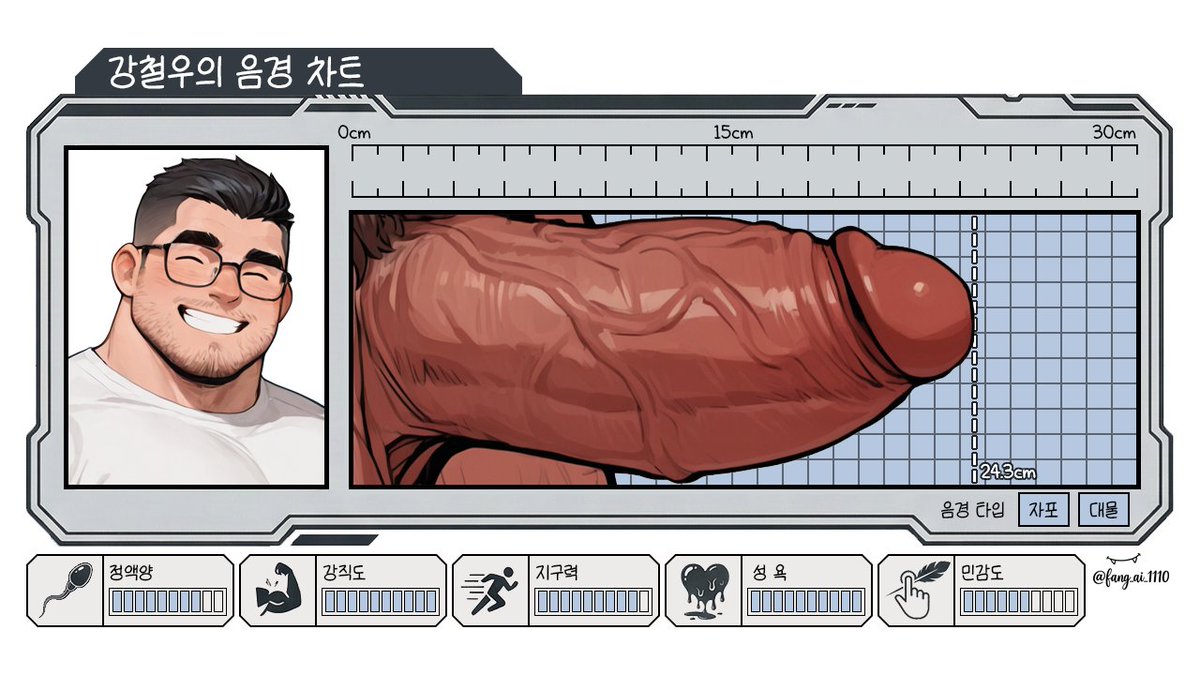 shirono_teru_AI's tweet photo. 新キャラクター、カン・チョルウ(강철우)をご紹介します。

@fang_ai_1110 様に制作していただきました。個人的な事情により作業を続けることができず、他の方に私のキャラクターの制作を依頼いたしました。とても素敵に仕上げていただき、本当にありがとうございます。💕

#AIart #NSFW #BARA https://t.co/vZadW1oyl9
