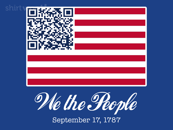 dmk's tweet photo. Patriotic t-shirt for Flag Day!
The QR code goes to https://t.co/kprpiewase

The shirt is available at https://t.co/4bfzv24Eih https://t.co/mFgpZfiRdY