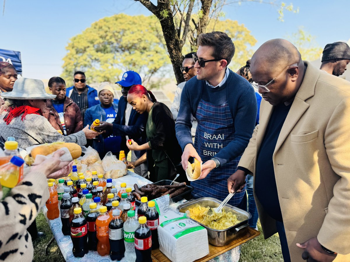 CilliersB's tweet photo. Another wonderful🥩Braai with Brink, this time at Manger Care Centre in Pretoria West. https://t.co/CVzCG0zPzj