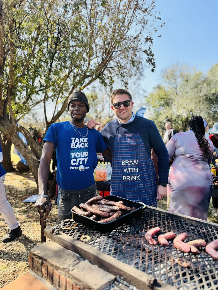 CilliersB's tweet photo. Another wonderful🥩Braai with Brink, this time at Manger Care Centre in Pretoria West. https://t.co/CVzCG0zPzj