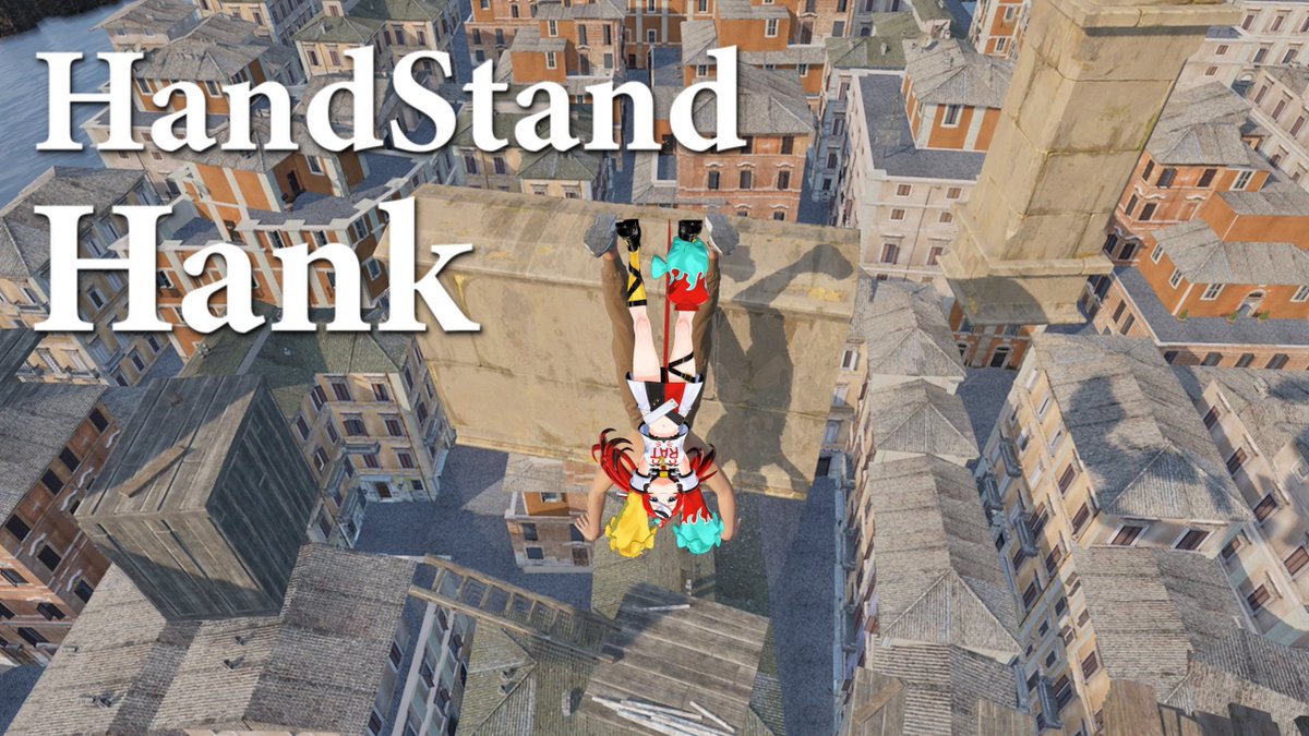 hakosbaelz's tweet photo. Finally, she's home. 

【Handstand Hank】
🎲https://t.co/K2lr6OD3OE
| 10 AM JST |  6 PM PDT |

#TeleBAE https://t.co/8vfbyz9XBk