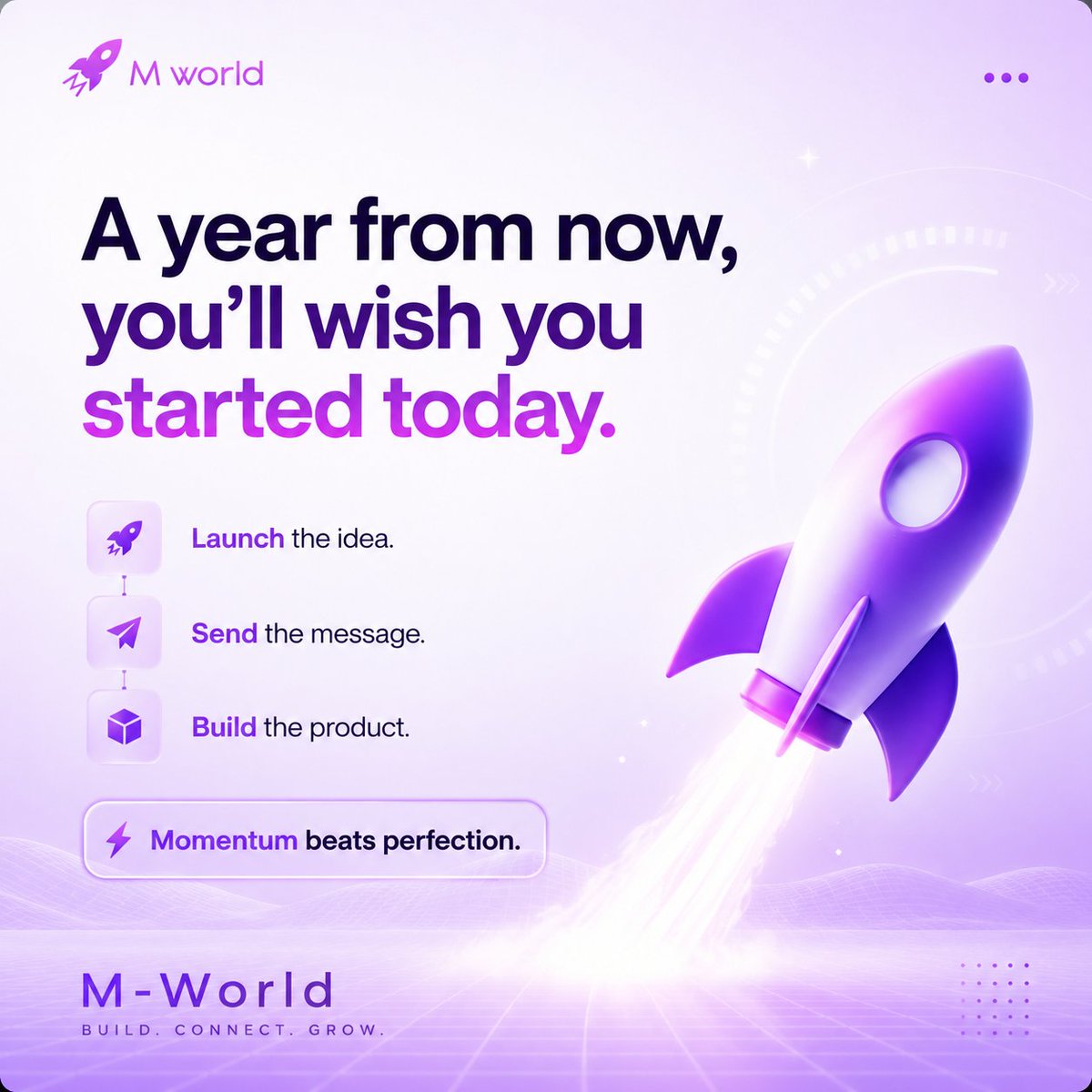 MWorld_ao's tweet photo. Launch the idea today on M-World and see the real growth of your business. 

visit: https://t.co/r2XJGREkWl

#ai #future #business #startup #mw #growth #scale #build https://t.co/xaNpdHwdrL