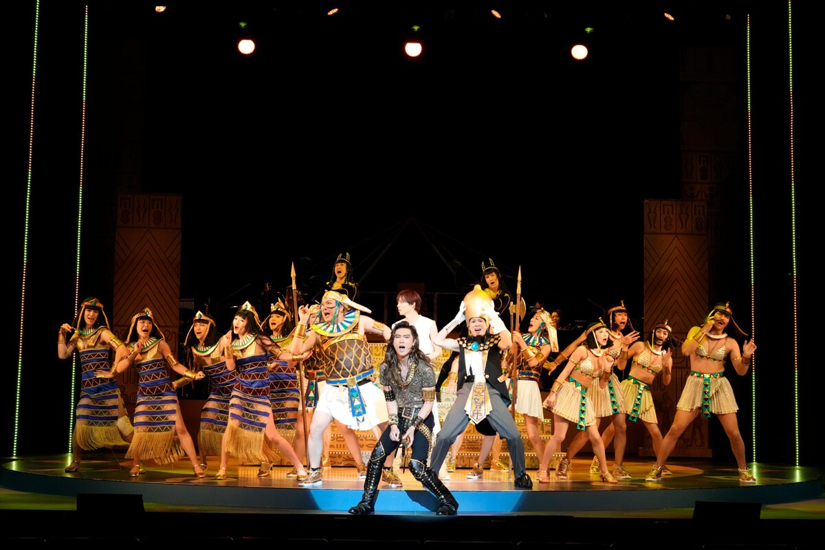 stage_natalie's tweet photo. 【会見レポート】薮宏太主演作が開幕「パワーアップしたジョセフを皆様に楽しんでいただけたら」（舞台写真あり）
https://t.co/1iokx8nzrD

#ジョセフ https://t.co/7RVRVJ3OBr