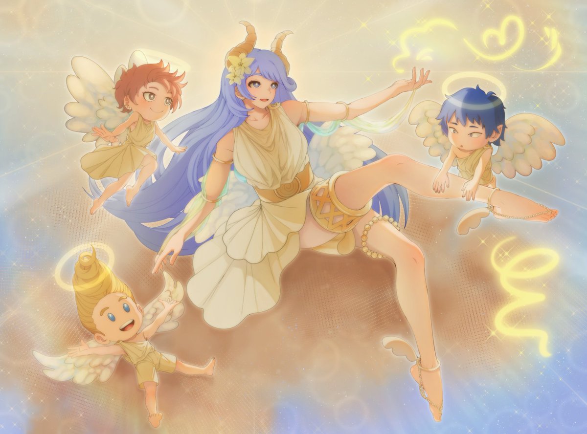 kyochakocchis's tweet photo. goddess Nejire and her three little angels 🌀✨

#波動ねじれ #BnHA #MHA
#僕のヒーローアカデミア
#MyHeroAcademy https://t.co/PFx8jBfhzW