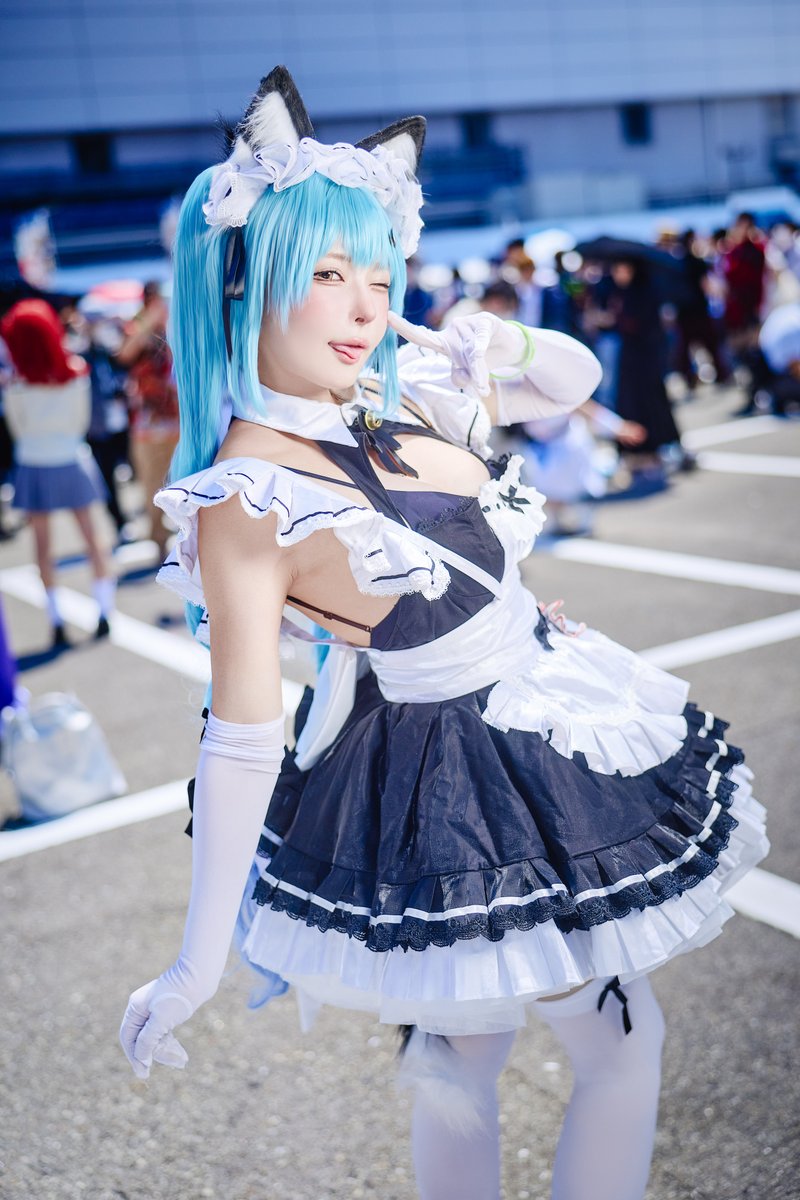 mi119's tweet photo. NIKKE／プリバティ・アンカインドメイド
model：gyava さま(@gyavaaaaa)

#ストフェス2026

撮影対応いただきありがとうございました。 https://t.co/bPd6kPaTBG
