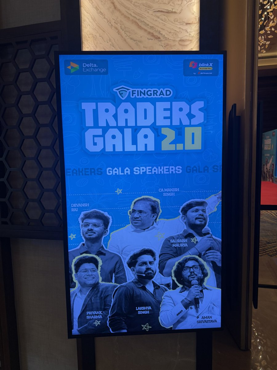 kriteshfinance's tweet photo. FinGrad’s Traders Gala 2.0 was a resounding success, held at the Westin Goa, with over 250 participants. It was an incredible opportunity to meet high-intent traders and spend four days learning and networking with them in the beautiful setting of Goa. @joinfingrad https://t.co/xsWbs8Deou